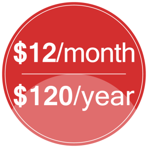 $12 / Month Membership